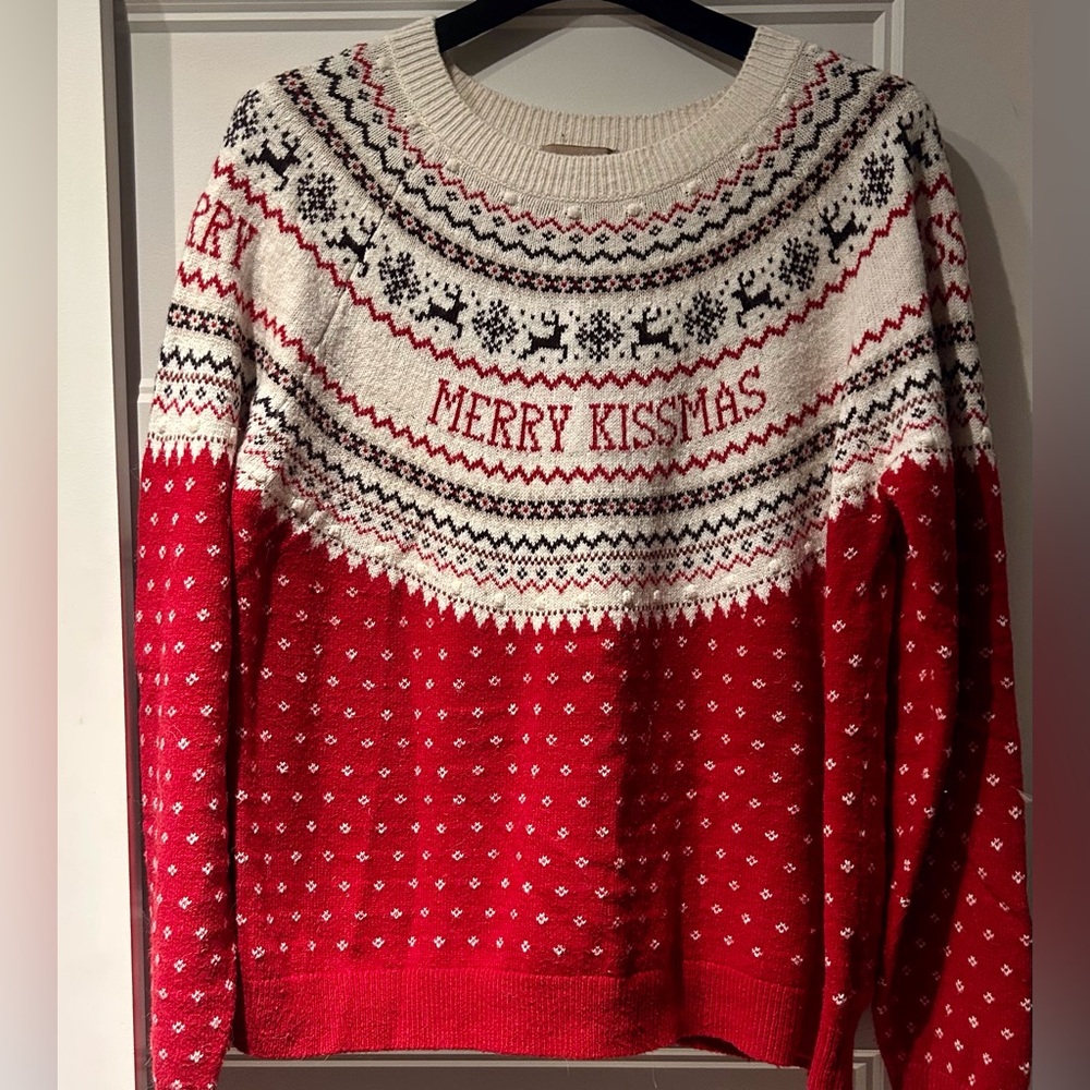 H&M Holiday Knit sweater Sz.2XL - Picture 2 of 8